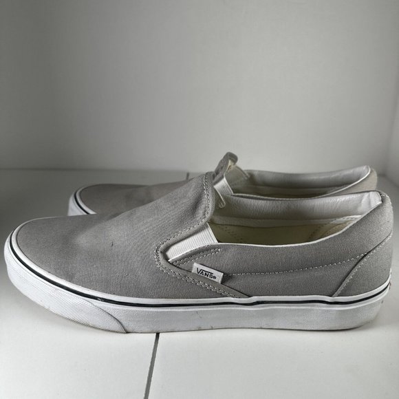 Size 12 - VANS Slip On Shoes Gray main image 7